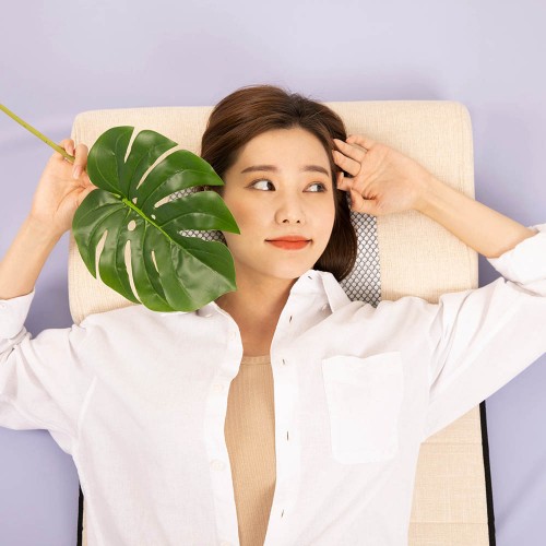 제스파 바이브드림 매트리스 전신 안마기 목어깨 허리 등 마사지기 그레이 ZP2291
